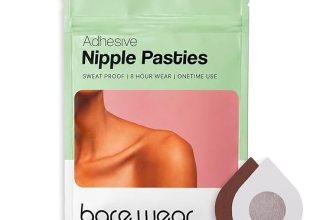 bare wear Nipple Pasties Waterproof & Sweat-Proof