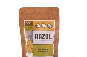 Aazol Soft Coconut Jaggery Chikki – 10pcs