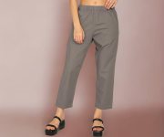 Alan Jones Clothing Women’s 100% Cotton Relaxed Ankle Pants