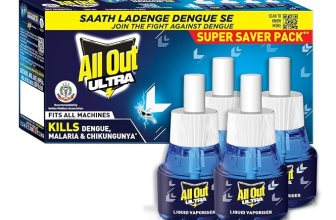 All Out Ultra Liquid Vaporizer, 4 Refills (45ml)