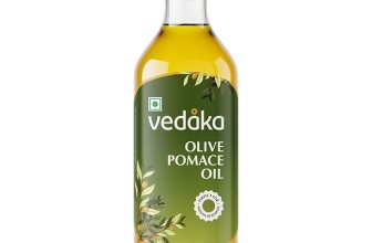 Amazon Brand – Vedaka Olive Pomace Oil | 1 L