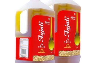 Anjali Cold Pressed Gingelly/Sesame Oil (10 Litre – Each 5 Litre Can)
