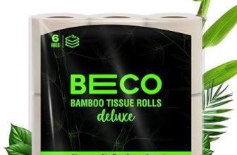 Beco Bamboo 3-Ply Toilet Paper Roll 160 Pulls Each Pack of 6