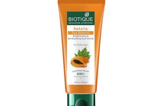 Biotique Papaya Tan Removal Brightening & Revitalizing Face Scrub