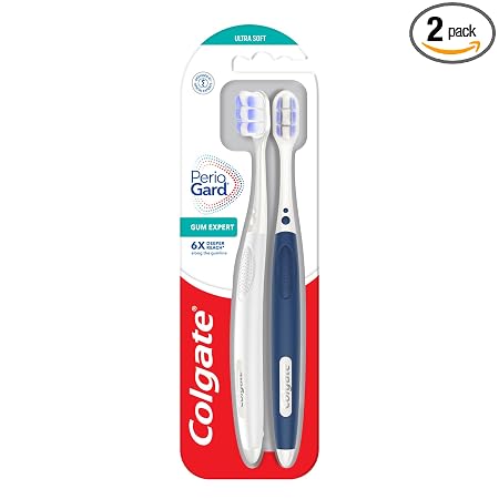 Latest Deal On Colgate PerioGard Gum Expert Toothbrush Set of 2 - Dealsified