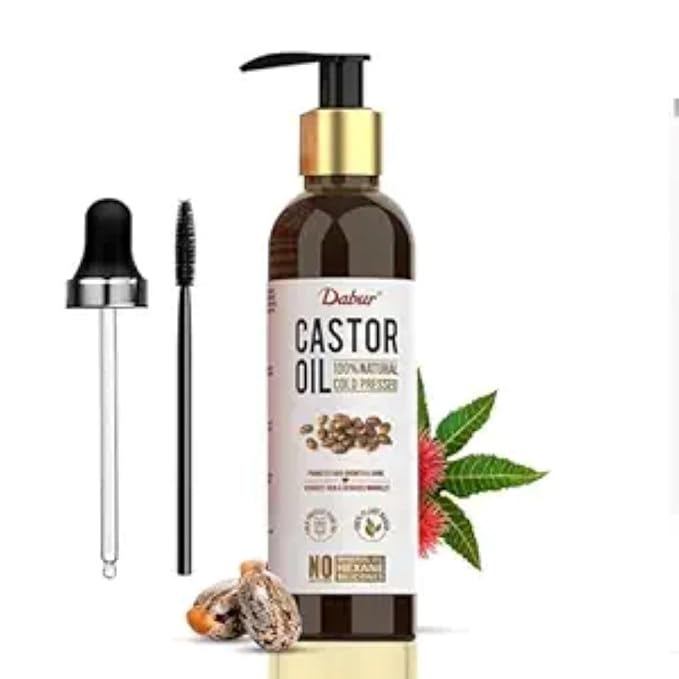 Latest Deal On Dabur Cold Pressed 100% Pure Castor (Arandi) Oil - 200ml - Dealsified
