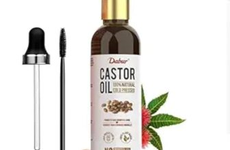 Dabur Cold Pressed 100% Pure Castor (Arandi) Oil – 200ml