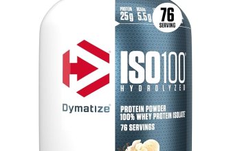 Dymatize Nutrition ISO 100 5 lbs Whey Protein Powder