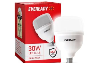 EVEREADY 30W LED Hammer Bulb, B22 Base, Cool Day Light
