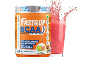 FAST&UP BCAA Watermelon Flavour Advanced BCAA Supplement with Glutamine, Citrulline, L-Arginine & Taurine