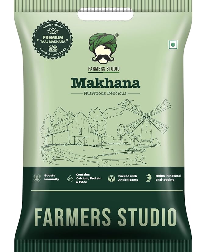 Latest Deal On Farmers Studio Premium Makhana 200g - Dealsified