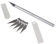 GLUN® Precision Art Knife with 5 Interchangeable Sharp Blades for Carving & Mat