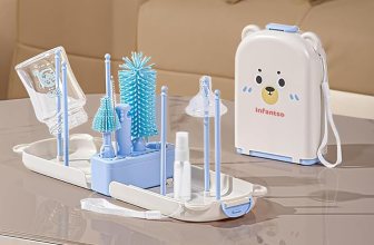 Infantso Foam-O (10-in-1) Baby Bottle Cleaning Brush Set