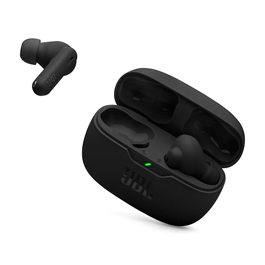 Latest Deal On JBL Vibe Beam 2 - Active Noise Cancelling Earbuds - Black - Dealsified