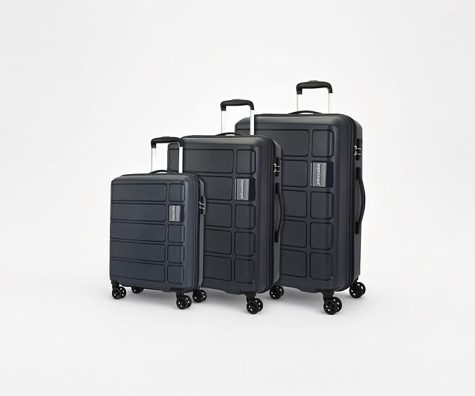 Latest Deal On Kamiliant by American Tourister 3 Pc Harrier Edge 8W Set 56 Cm, 68 Cm & 78 Cm - Small, Medium & Large - Dealsified