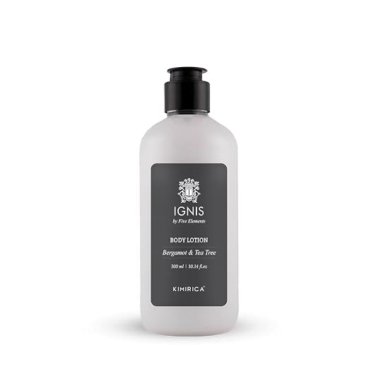 Latest Deal On Kimirica Ignis Body Lotion With Bergamot & Tea Tree Extract Non-Greasy & Hydrating Formula - Dealsified