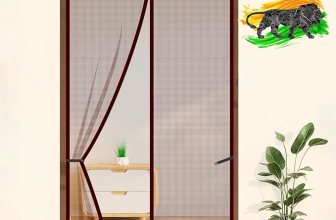 LifeKrafts Polyester Magnetic Mosquito Net for Door