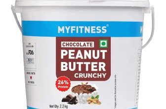MYFITNESS Peanut Butter Chocolate Flavour, Crunchy 2.2kg