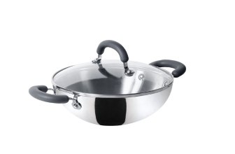 Meyer Trivantage Zero Nickel Release Stainless Steel Triply Kadai