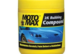 Motomax 2K Rubbing Compound 100g | Removes Minor Scratches, Swirl Marks, Paint defect and Oxidization from metal surfaces on Cars, Bike, Motorbikes