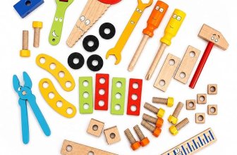 NESTA TOYS Wooden Tool Kit Without Box (39 Pcs)