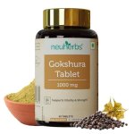 Neuherbs Gokshura 1000mg Tablets for Men – 60 Count
