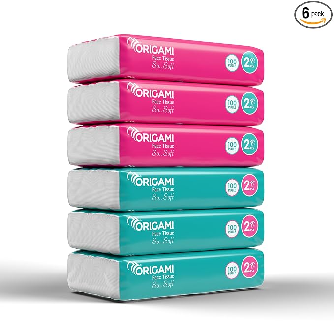 Origami Online Facial Tissues | Soft Pack | Pack of 6 Latest Deal On Origami Online Facial Tissues | Soft Pack | Pack of 6 - Dealsified