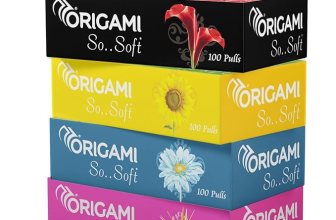 Origami So Soft Facial Tissues | 2 Ply | Pack of 4