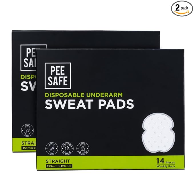 Latest Deal On Pee Safe Underarm Sweat Pads for Men & Women - Dealsified