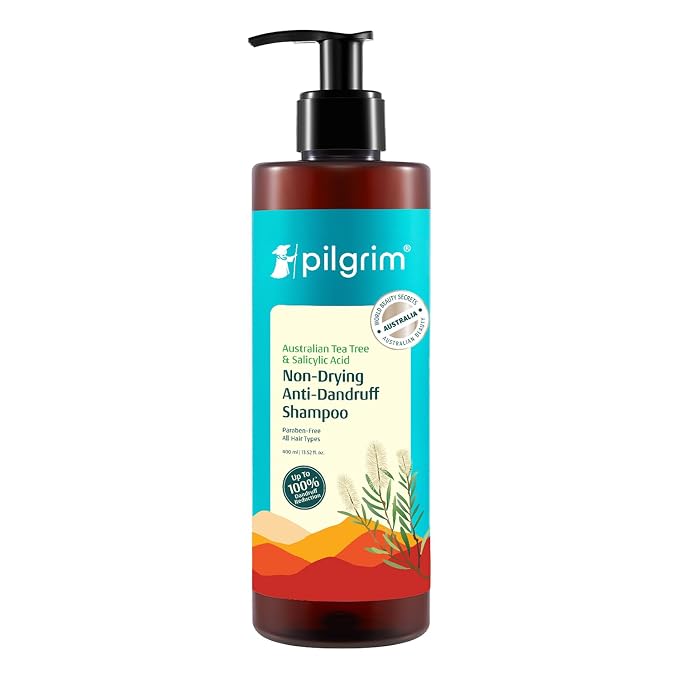 Pilgrim Australian Tea Tree Non-Drying Anti-Dandruff Shampoo - 400ml Latest Deal On Pilgrim Australian Tea Tree Non-Drying Anti-Dandruff Shampoo - 400ml - Dealsified