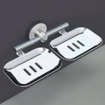 Plantex Galaxy 304 Grade Stainless Steel Bathroom Soap Holder