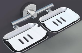 Plantex Galaxy 304 Grade Stainless Steel Bathroom Soap Holder