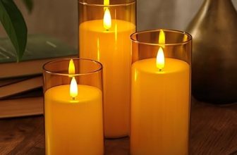 SATYAM KRAFT 1 Set (3 Pcs) LED Tea Light Candles
