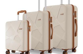 Safari Pentagon Pro 8 Wheels Set of 3, (Cabin + Medium + Large) Trolley Bag