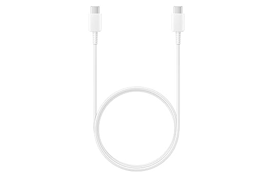 Latest Deal On Samsung Original Type C to C Cable - 3.28 Feet (1 Meter), White - Dealsified