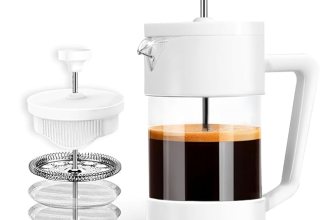 Sleepy Owl French Press Coffee Maker 350ml