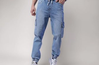 The Indian Garage Co Men’s Regular Fit Mid-Rise Jeans
