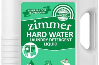 Zimmer Hard Water Detergent Liquid- 5L with Mineral Lock Technology