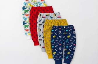 minicult Cotton Pajama Pants with All Over Print for Boys and Girls