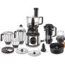 Prestige Endura Pro 1000 Watt Multi Functional Mixer Grinder | Heavy-Duty Ball Bearing Copper Motor | 6 Jars with Food Processing Attachments | 14 Functions in One | 5Y Motor Warranty