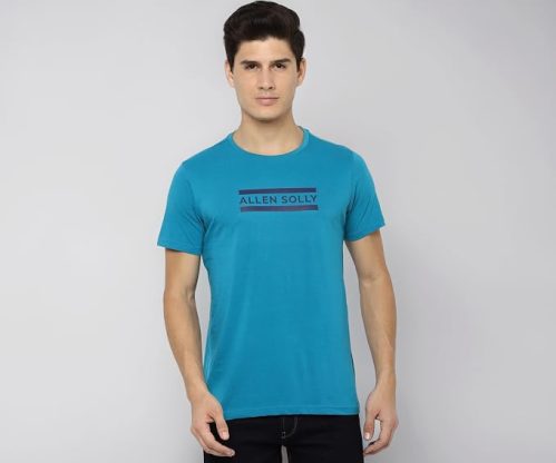 Allen Solly Men’s Round Neck T‑Shirt