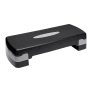Amazon Basics ABS Aerobic Exercise Step Platform with Height Adjustment, Black