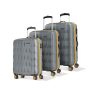 Aristocrat Comet 8 Wheel Set of 3 (Small+Medium+Large) Hard Case Trolley Bag