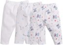 Baby GO Baby Boys & Girls Cotton Pajama Pants Pack of 3