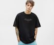 Bewakoof X DC Batman Men’s Cotton Graphic Print Oversized Fit Half Sleeve Round Neck T-Shirt