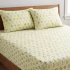 GO WELL Solid Satin Silk Pillow Covers Pack of 2 for Hair and Skin-with Satin Scrunchies