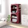 Flipkart Perfect Homes Studio 2 Door 4 Shelf PP Collapsible Wardrobe
