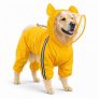Full Body Dog Raincoat with Hood & Transparent Face Shield