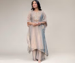 GoSriKi Women Roman Glass A-Line Kurta with Palazzo