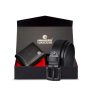 HAMMONDS FLYCATCHER Men Genuine Leather Black Gift Combo-Wallet & Belt Combo Box